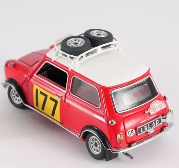 Franklin Mint Mini Cooper Rallye Monte Carlo 1967 Metallmodell (5091)